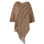 Lämmin poncho viitta