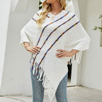 Lämmin poncho viitta