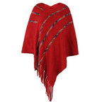 Lämmin poncho viitta
