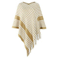 Neulottu talviponcho