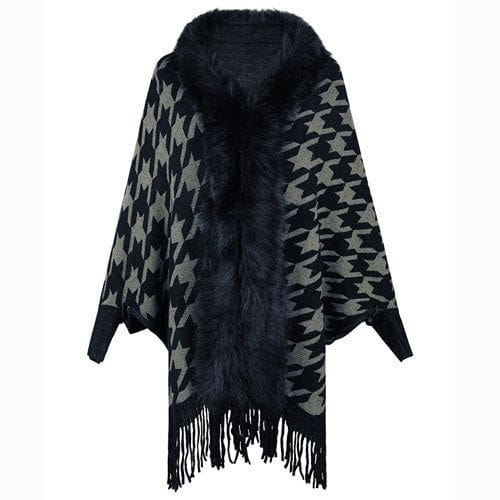 Talvi poncho takki