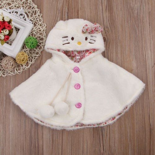Vauvan poncho – Hello Kitty -vauvalehvi