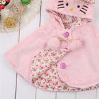 Vauvan poncho – Hello Kitty -vauvalehvi