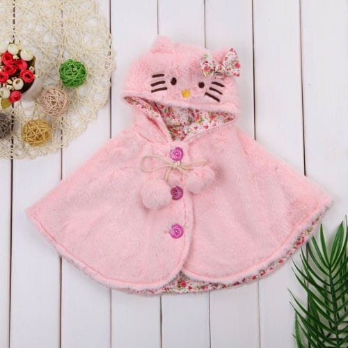 Vauvan poncho – Hello Kitty -vauvalehvi