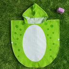 Vauvan kylpyponcho dinosauruskuviolla