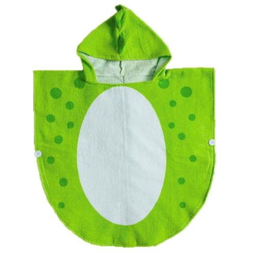 Vauvan kylpyponcho dinosauruskuviolla