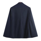 Tyylikäs miesten poncho napeilla