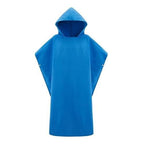 Yksivärinen surf-poncho