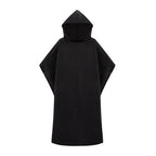 Yksivärinen surf-poncho