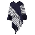 Etninen poncho tupsuilla