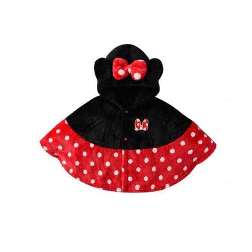 Fleece-vauvanponcho Minnie