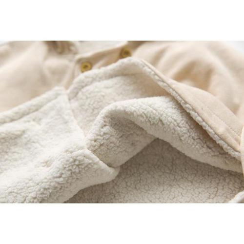 Fleece-vauvanponcho talveksi
