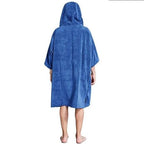 Kylpyponcho – Miesten fleece-uimapocho