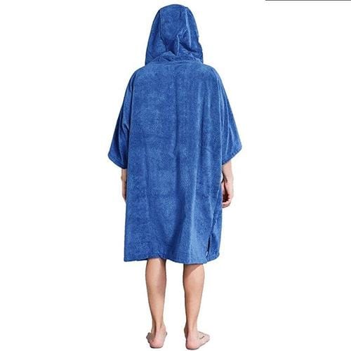 Kylpyponcho – Miesten fleece-uimapocho