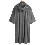 Kylpyponcho – Miesten fleece-uimapocho