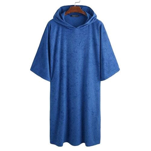 Kylpyponcho – Miesten fleece-uimapocho