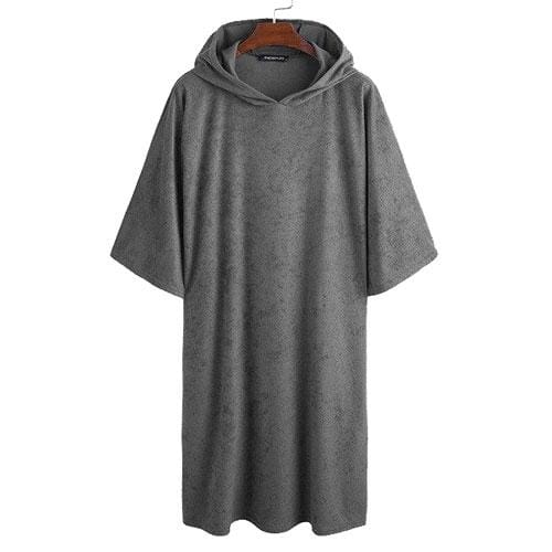 Kylpyponcho – Miesten fleece-uimapocho