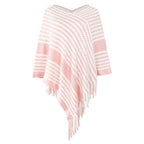 Neulottu talviponcho