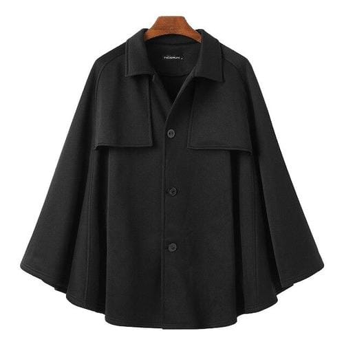 Miesten poncho Black Edition