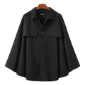 Miesten poncho Black Edition