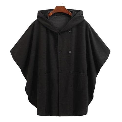 Miesten hupullinen ponchoviitta