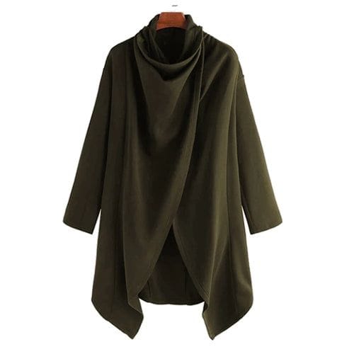 Miesten poncho pitkillä hihoilla