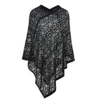 Kesäinen pitsiponcho naisille