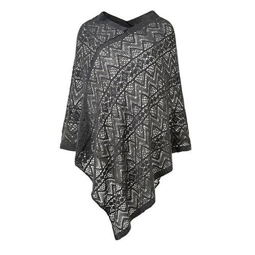 Kesäinen pitsiponcho naisille