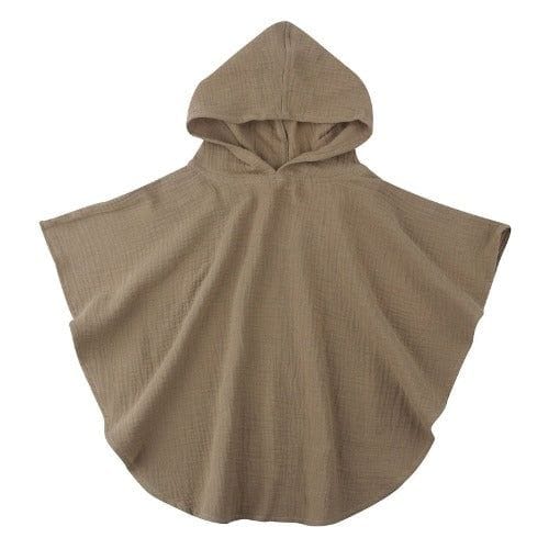 Puuvillainen kylpyponcho vauvoille