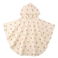 Puuvillainen kylpyponcho vauvoille