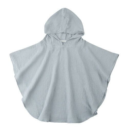 Puuvillainen kylpyponcho vauvoille