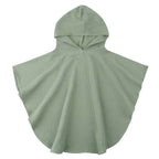 Puuvillainen kylpyponcho vauvoille