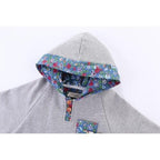 Puuvillainen talviponcho lapsille