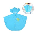 Hupullinen sadeponcho lapsille