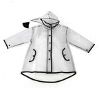 Hupullinen sadeponcho lapsille