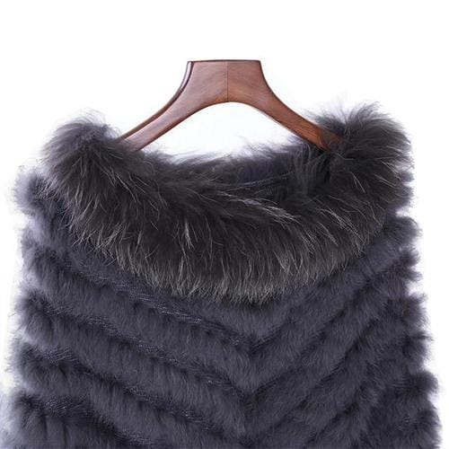 Lyhyt naisten poncho turkisella