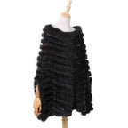 Lyhyt naisten poncho turkisella