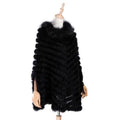 Lyhyt naisten poncho turkisella