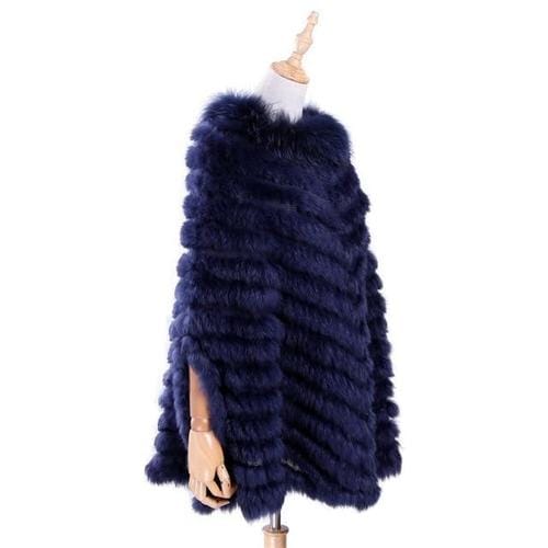 Lyhyt naisten poncho turkisella