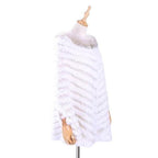 Lyhyt naisten poncho turkisella