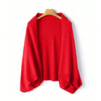 Lyhyt viitta poncho