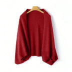 Lyhyt viitta poncho