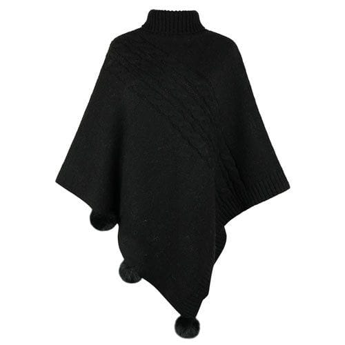 Pitkä naisten poncho