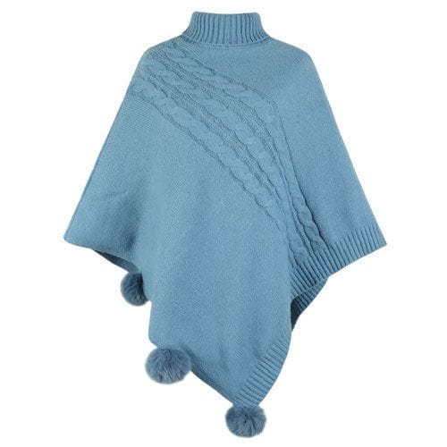 Pitkä naisten poncho