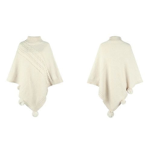 Pitkä naisten poncho