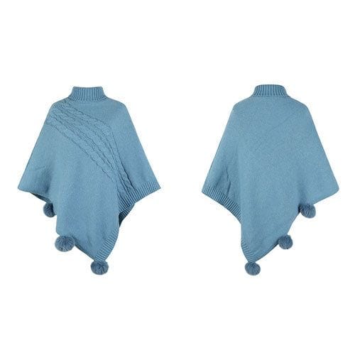 Pitkä naisten poncho