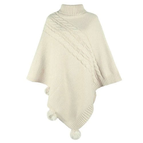 Pitkä naisten poncho