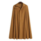 Pitkä tyylikäs miesten poncho