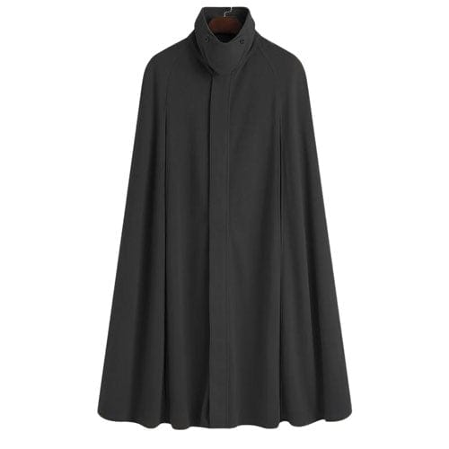 Pitkä tyylikäs miesten poncho