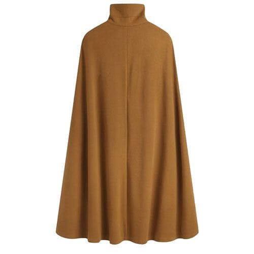 Pitkä tyylikäs miesten poncho